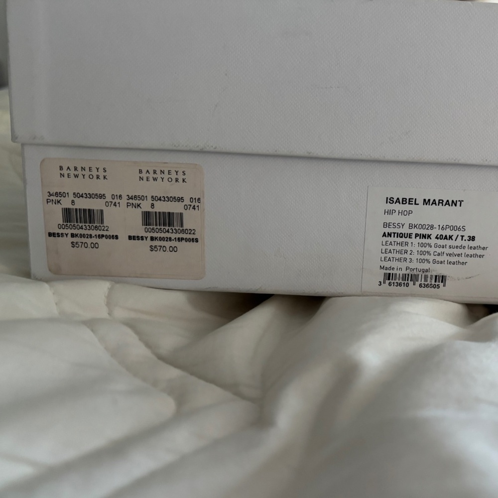 Isabel Marant Bessy Wedge Sneakers – size 38 NWT - Picture 3 of 8